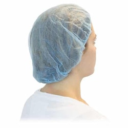American Protective Products LLC Blue 21" Bouffant Cap 100/BG 10BG/CS,