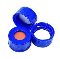 CHEMSCIENCE Screw Cap and Septa, Size 9-425, Red PTFE/White Silicone 1mm(0.040),CS/1000,