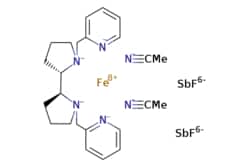 eMolecules​&nbsp;Iron(II) complex of (2S,2'S)-[N,N'-bis(2-pyridylmethyl)]-2,2'-bipyrrolidine (hexafluoroantimonate) | 959395-10-9 | MFCD16038114 | 95.0% | 100 MG