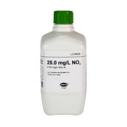 Hach Company&nbsp;Hach Nitrate Standard 25 mg/L NO3 (5.65 mg/L NO3-N), 500 mL (LCW828)