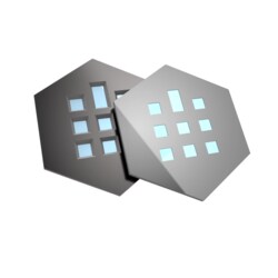 Simpore Inc 10 nm thick Non-porous Silicon Nitride(8) 250x250 µm + (1)