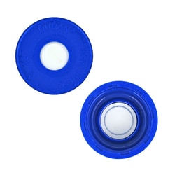 Chemglass Life Sciences&nbsp;Cap, GL-45, Blue, Vented, Non-Sterile, Polypropylene