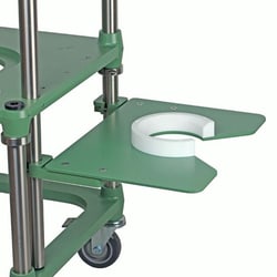 Chemglass Life Sciences&nbsp;Chemglass Side Support Distillation Shelf with PTFE Ring for 30-50 L Reactor Stands