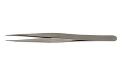 Electron Microscopy Sciences&nbsp;Positive action straight tweezer with strong tip with OAL 120 mm