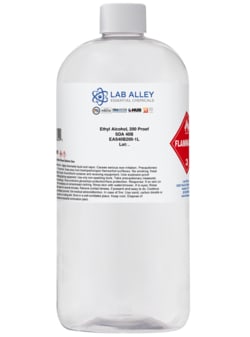 LAB ALLEY Lab Alley SDA 40B Ethanol 200 Proof (100%) Kosher Halal, Quantity: