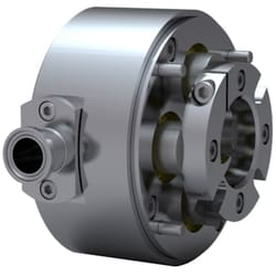 Accuflow Systems&nbsp;Quattroflow Pump Chamber, Single-Use, Polypropylene, 3/4 in TC
