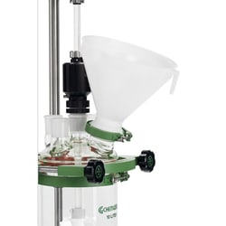 Chemglass Life Sciences&nbsp;Chemglass Small Polypropylene Process Reactor Funnel, 4.3 L, 260 mm Top, 80 mm Flange