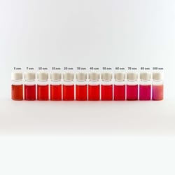 Nanocomposix&nbsp;NanoXact Gold Nanospheres - Bare (Citrate) - 5 nm, 0.05 mg/mL in aq. 2 mM sodium citrate, 100 mL