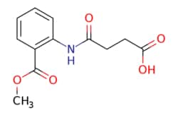 eMolecules​&nbsp;4-[2-(Methoxycarbonyl)anilino]-4-oxobutanoic acid | Combi-Blocks, Inc. | 108540-96-1 | MFCD00435655 | 251.238 | C12H13NO5 | 95.000 | COC(=O)c1ccccc1NC(=O)CCC(O)=O | 1g | 801121790