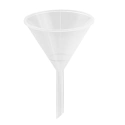 Chemglass Life Sciences&nbsp;Chemglass 50 mm Pyrex Fluted Funnel, 60° Angle, Short Stem (CG-8600-50)