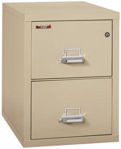 Fire King Security Group&nbsp;2 drw, 1 hr fire & impact rated, 31 in depth Legal Parchment Finish