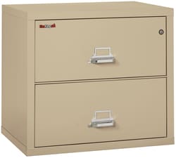 Fire King Security Group&nbsp;2 drw, 1 hr fire & impact rated, 31 in wide lateral Parchment Finish