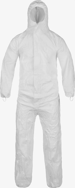 Lakeland Industries CLEANMAX  CLEAN STERILE  Microporous Cleanroom coverall with Hood.  Bound seams, elastic back, wrists, ankles, thumbloops, zipper placket.  Individually packaged. 25 per case with overlay bag. Size 3X