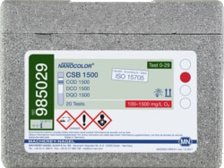 CTL Scientific Supply Corp NANOCOLOR COD 1500, contains 20 tube tests