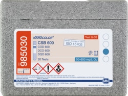 CTL Scientific Supply Corp NANOCOLOR COD 600, contains 20 tube tests