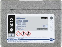 CTL Scientific Supply Corp NANOCOLOR COD 60000, contains 20 tube tests