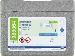 CTL Scientific Supply Corp NANOCOLOR Nitrate 50, contains 20 tube tests