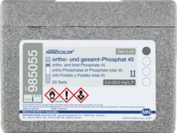 CTL Scientific Supply Corp NANOCOLOR ortho- and total-Phosphate 45, contains 20 tube tests
