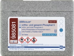 CTL Scientific Supply Corp NANOCOLOR ortho- and total-Phosphate 5, contains 20 tube tests