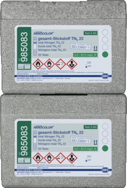 CTL Scientific Supply Corp NANOCOLOR total Nitrogen TNb 22, contains 20 tube tests