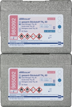 CTL Scientific Supply Corp NANOCOLOR total Nitrogen TNb 60, contains 20 tube tests