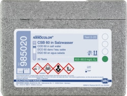 CTL Scientific Supply Corp&nbsp;NANOCOLOR COD 60 in Saltwater, contains 20 tube tests