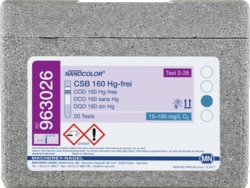 CTL Scientific Supply Corp NANOCOLOR COD 160 Hg-free, contains 20 tube