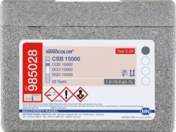 CTL Scientific Supply Corp&nbsp;NANOCOLOR COD 15000, contains 20 tube tests