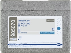 CTL Scientific Supply Corp NANOCOLOR POC 200, contains 20 tube tests
