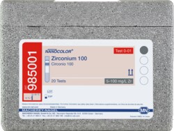 CTL Scientific Supply Corp NANOCOLOR Zirconium 100 , contains 20 tube tests