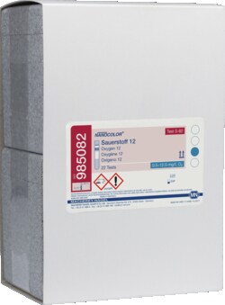 CTL Scientific Supply Corp NANOCOLOR Oxygen 12, contains 22 tube tests