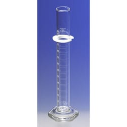 Chemglass Life Sciences&nbsp;Chemglass CG-8238-50 50 mL Graduated Cylinder, Single Metric Scale (To Contain), Pyrex