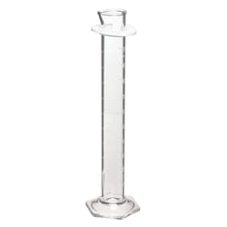Chemglass Life Sciences&nbsp;Cylinder, Graduated, 250 mL, Single Metric Scale, To Contain (250 mL), PYREX