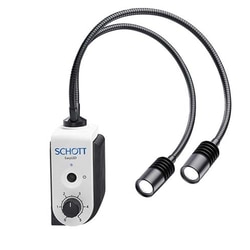 Microscope World SCHOTT EasyLED Dual Spot Light Illuminator, Quantity: