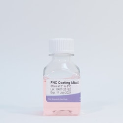 ATHENA ES&nbsp;FNC Coating Mix, 100 mL, Liquid, Fibronectin, collagen, albumin, pH 7.3 ± 0.2, Osmolality 270 - 300 mOsM, Storage 4°C, Stability 2 years, Enhances cell attachment