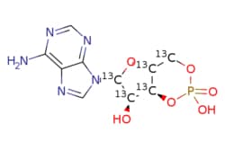 eMolecules​&nbsp;Adenosine-3?,5?-cyclic-13C5 Monophosphate | Toronto Research Chemicals |  |  | 334.171 | C10H12N5O6P | 95.000 | Nc1ncnc2n(cnc12)[13C@@H]1O[13C@@H]2[13CH2]OP(O)(=O)O[13C@H]2[13C@H]1O | 5mg | 483376524
