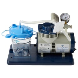Med Vet International&nbsp;Vac-Assist Suction Aspirator, 800cc Canister Suction Machine
