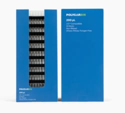 Polycarbin&nbsp;200 ul Pipette Tips, LTS Compatible, Refill Tower (Non-Sterile)