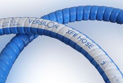 Accuflow Systems&nbsp;Saint-Gobain Food Grade Rubber Hose, 3/4 in I.D., Wire Reinforced