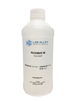 LAB ALLEY Lab Alley Polysorbate 80 Food Grade Kosher Halal