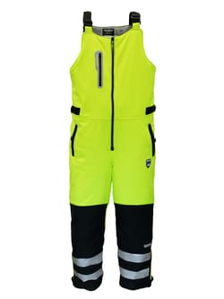 Refrigiwear Inc. HIVIS Extreme SOFTSHELL BIB Overalls