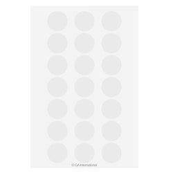 GA International&nbsp;Cryogenic Color Dots Labels 0.75