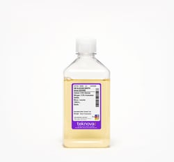 Teknova&nbsp;CM Glucose Broth minus Leucine, 1000mL, Sterile.