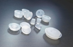Accuflow Systems&nbsp;Saint-Gobain Silicone Stopper, Size 3, Platinum-Cured Silicone, Autoclavable