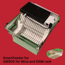 Tactile Robotics Ltd&nbsp;CageView-SmartFeeder, TR-CV-SF-MGM500 an innovative solution designed for optimal feeding schedules and stress-free rodent environments.