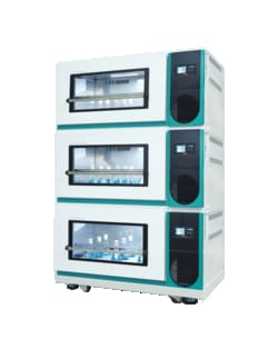 Jeio Tech Inc&nbsp;Jeio Tech&trade; ISS-7200R, 198L Stackable Large Capacity Refrigerated Incubator Shaker (120V, 60Hz), PID Temperature Control, For High-Throughput Microbial Cultivation and Protein Expression