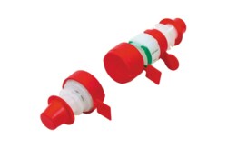 Accuflow Systems&nbsp;Saint-Gobain PureFit Wye Insert Fitting, PVDF, 3/8 in, Barb
