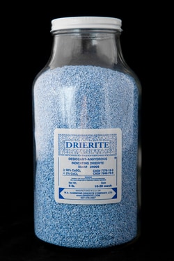WA HAMMOND DRIERITE COMPANY&nbsp;DRIERITE, INDICATING 10-20 MESH 5 LB JAR, STOCK# 24005