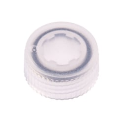 CELLTREAT Scientific Products CAP ONLY, Screw Top Micro Tube Cap, O-Ring, Translucent, Clear, Sterile, 1000/cs
