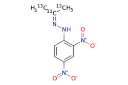 eMolecules​&nbsp;Acetone 2,4-Dinitrophenylhydrazone-13C3 | Toronto Research Chemicals | 395075-27-1 |  | 241.180 | C9H10N4O4 | 0.000 | [13CH3][13C]([13CH3])=NNc1ccc(cc1[N+]([O-])=O)[N+]([O-])=O | 10mg | 483375237